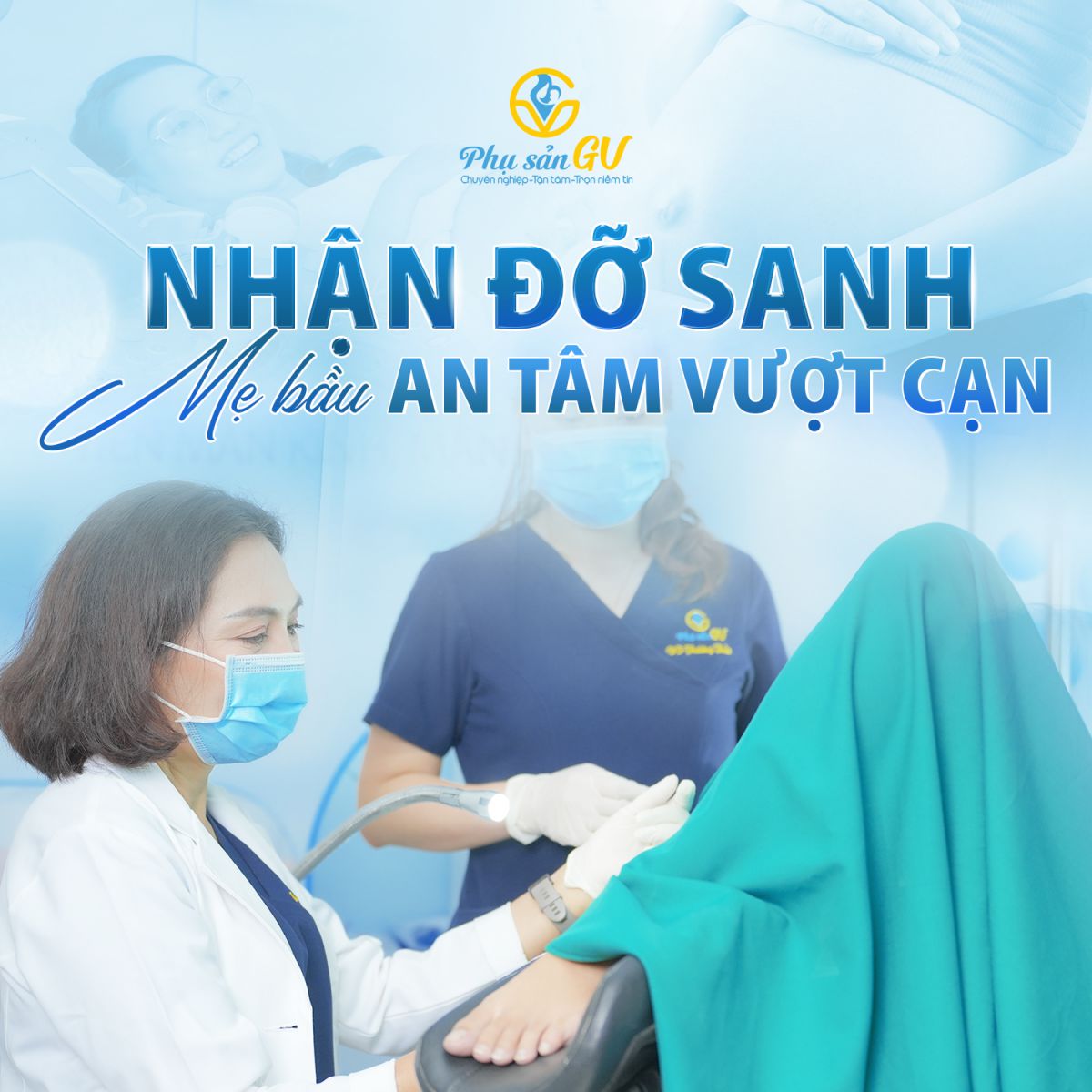 Nhận đỡ sanh và phẫu thuật sản phụ khoa tại BV