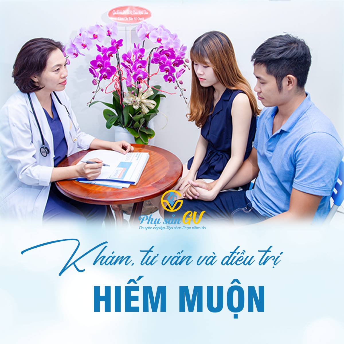 Khám - Tư vấn - Điều trị hiếm muộn