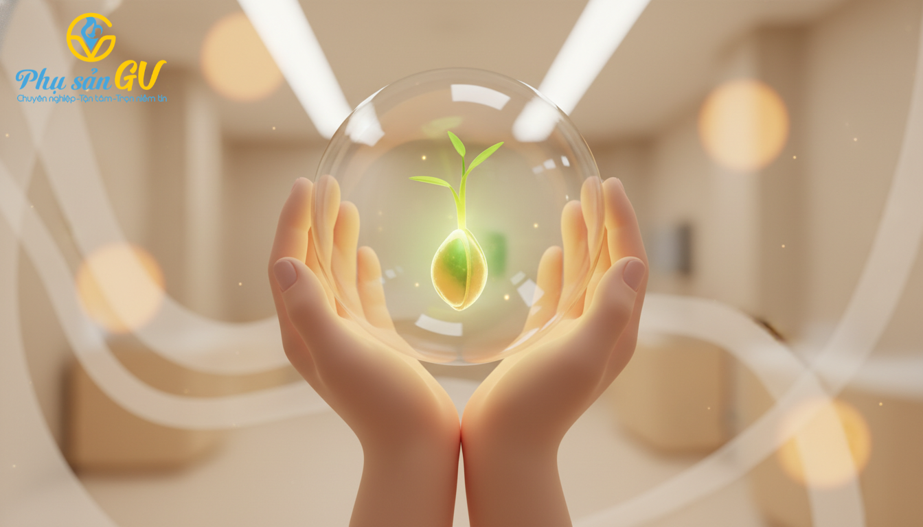  Bác sĩ Việt Nam đang ân cần tư vấn tâm lý và phác đồ điều trị hiếm muộn cho cặp vợ chồng tại phòng khám