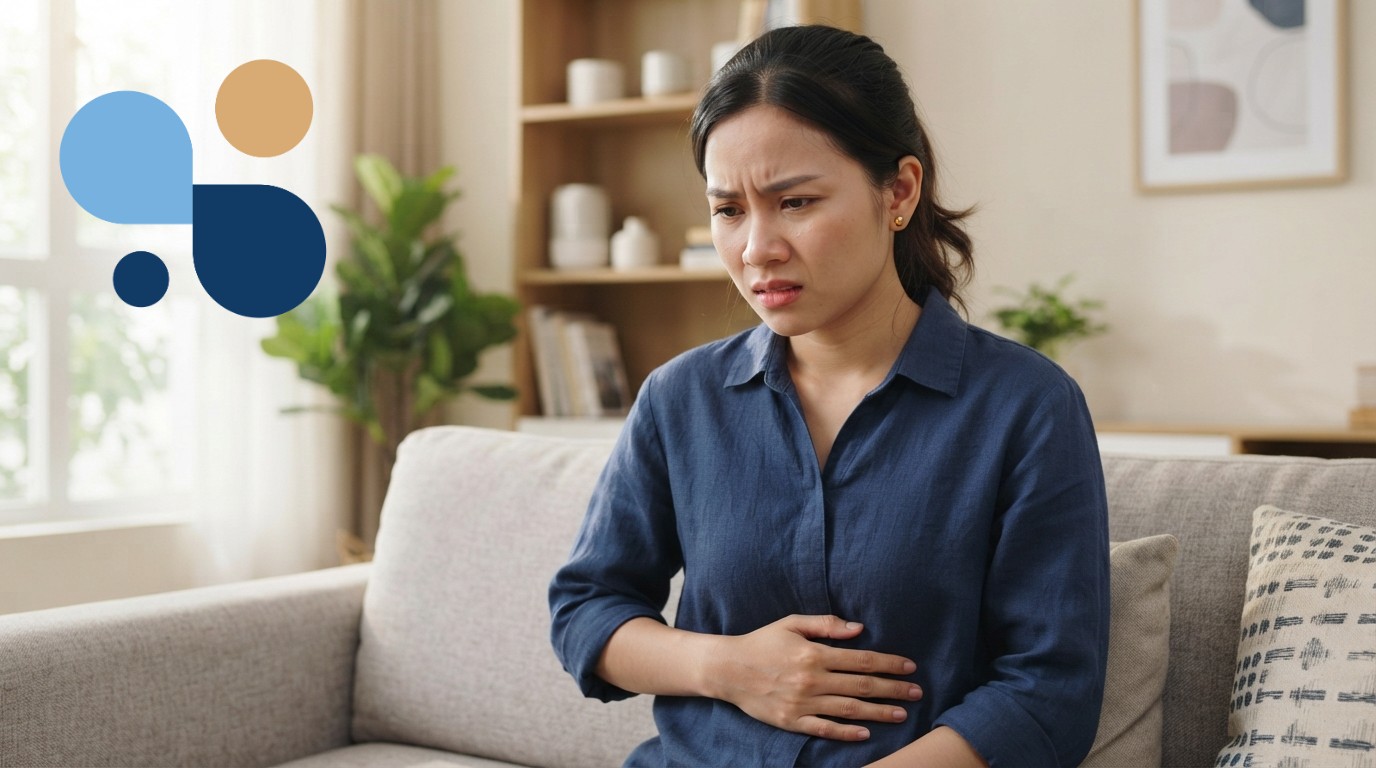 Đau tức vùng bụng dưới kéo dài có thể là dấu hiệu cảnh báo u quái buồng trứng hoặc u xơ tử cung.