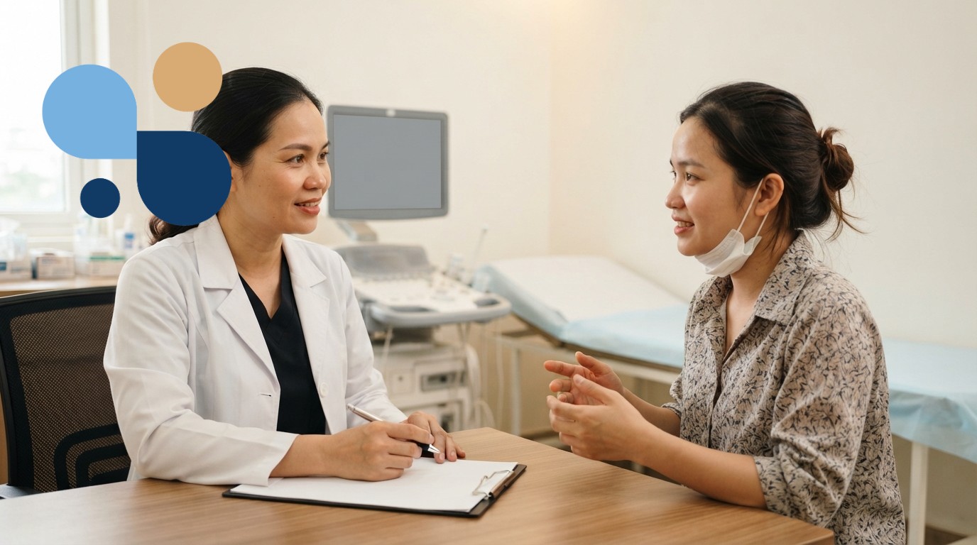 Thăm khám phụ khoa định kỳ giúp phát hiện sớm và điều trị hiệu quả các bất thường ở buồng trứng.